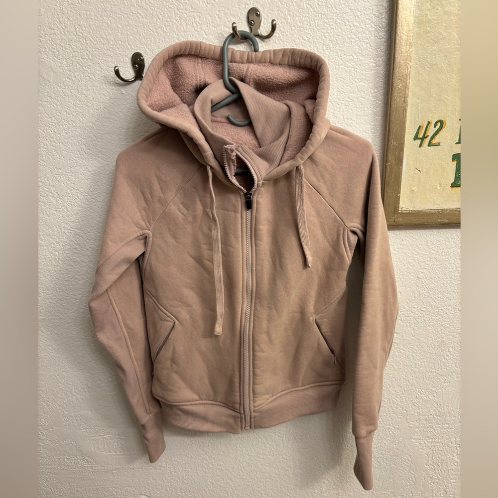Cozy Pink Zip-Up Hoodie